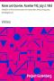 [Gutenberg 28474] • Notes and Queries, Number 192, July 2, 1853 / A Medium of Inter-communication for Literary Men, Artists, Antiquaries, Genealogists, etc.